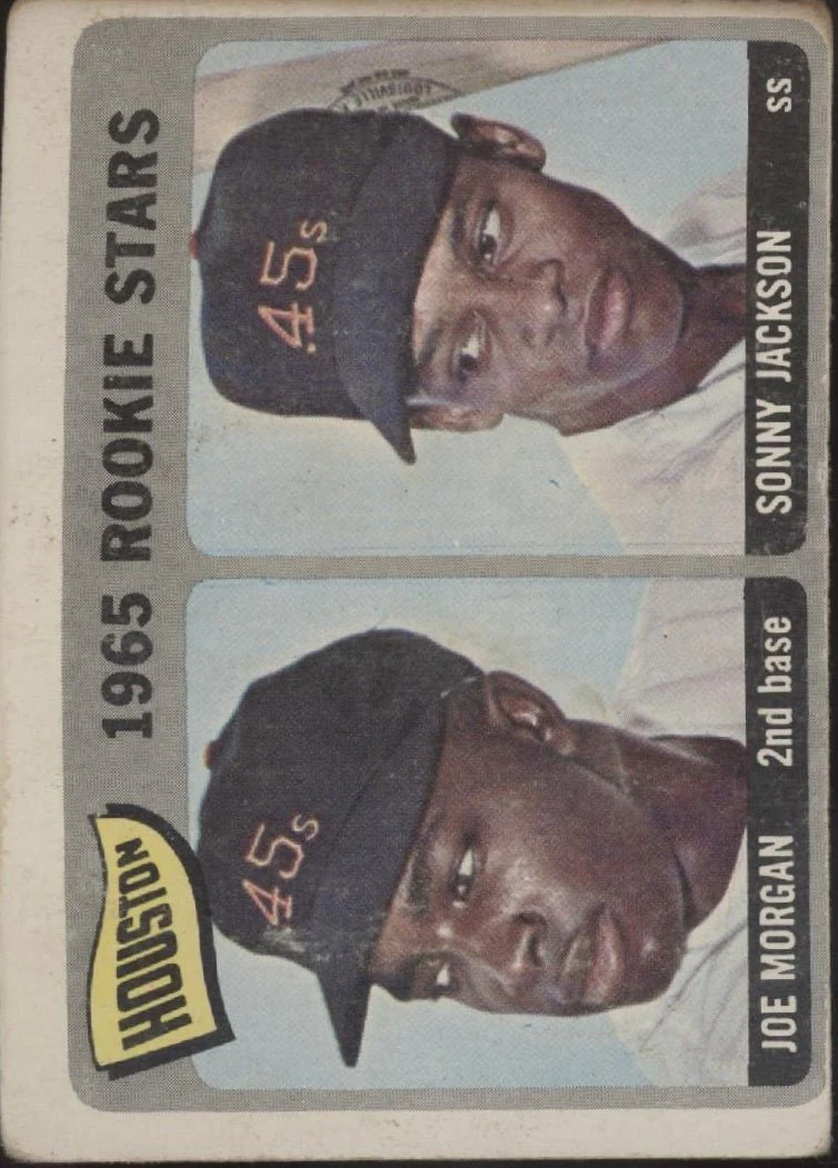 424-joe-morgan-sonny-jackson-1965-topps-rookie-stars-16-pr-1.webp Joe Morgan / Sonny Jackson 1965 Topps Rookie Stars #16 PR