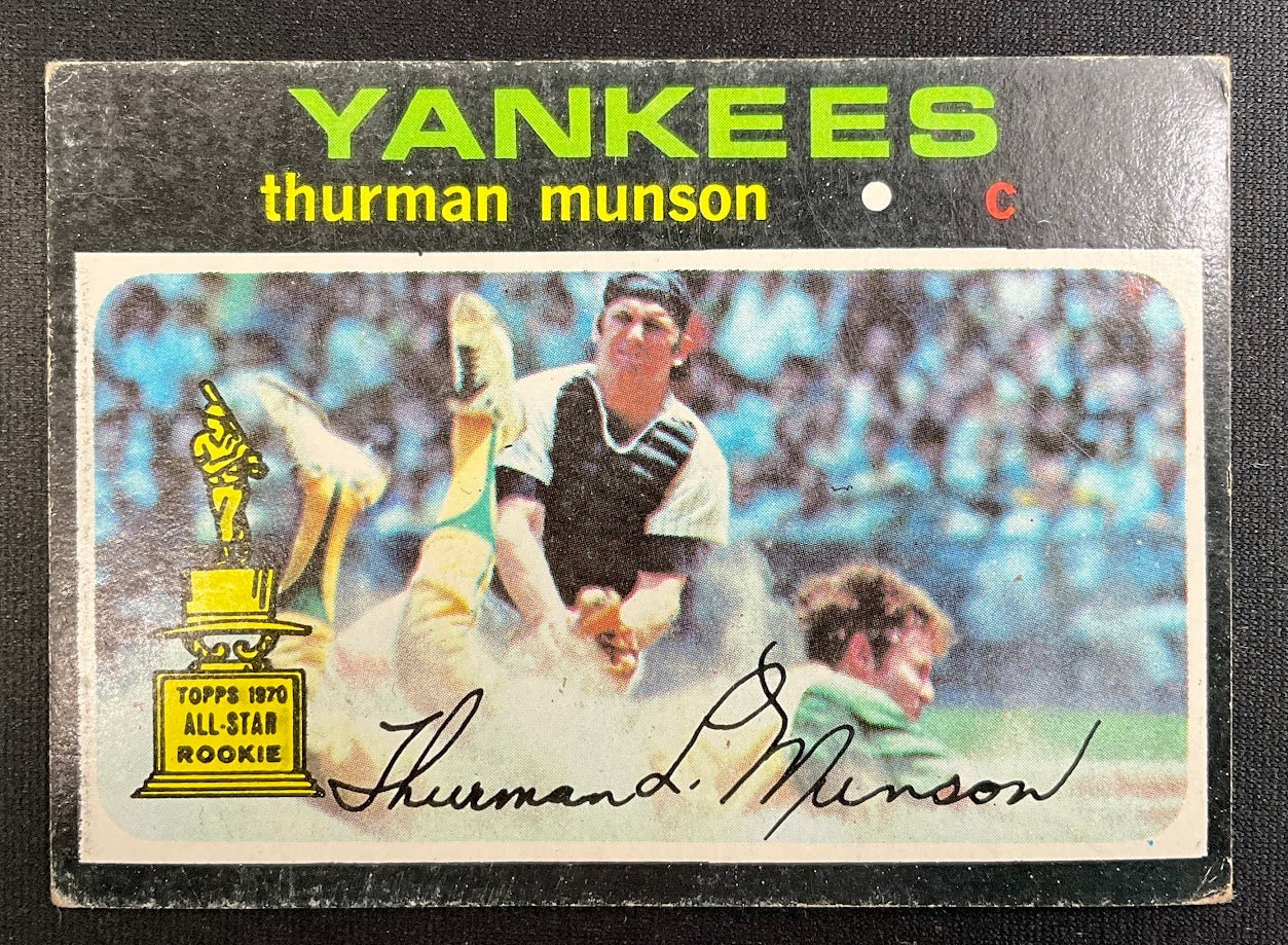 Thurman Munson 1971 Topps #5 New York Yankees GD #1