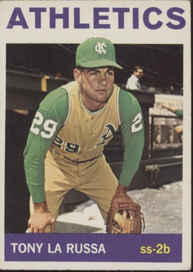 Tony LaRussa 1964 Topps RC #244 Kansas City Athletics VG-EX #2