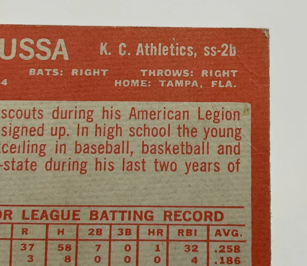 Tony LaRussa 1964 Topps RC #244 Kansas City Athletics VG-EX #2