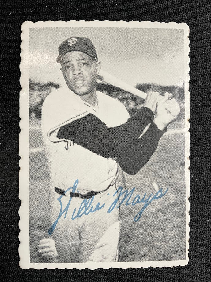 Willie Mays 1969 Topps Deckle Edge #33 San Francisco Giants VG #2