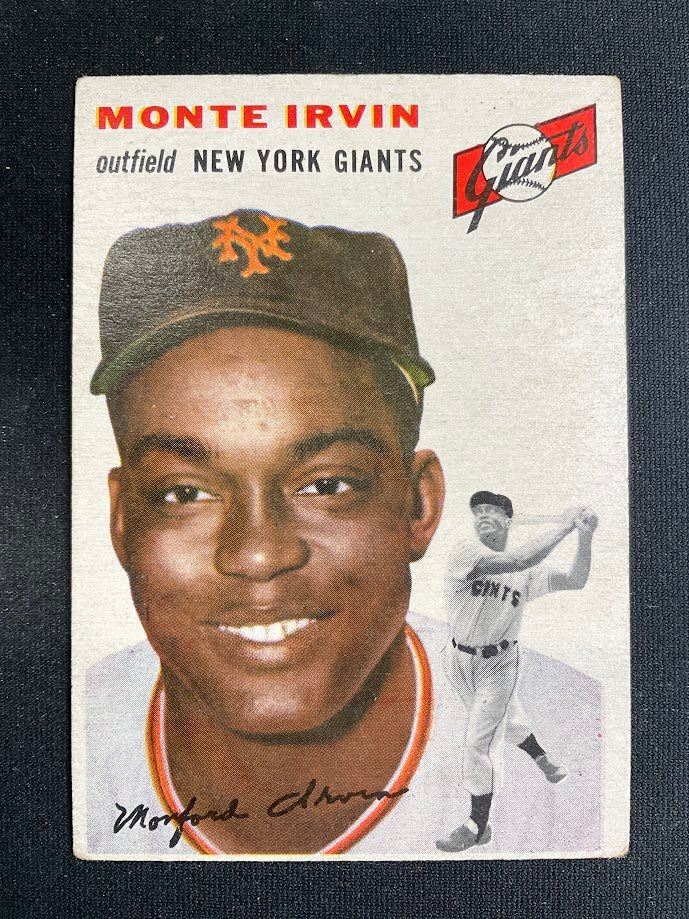 Monte Irvin 1954 Topps #3 New York Giants VG #1