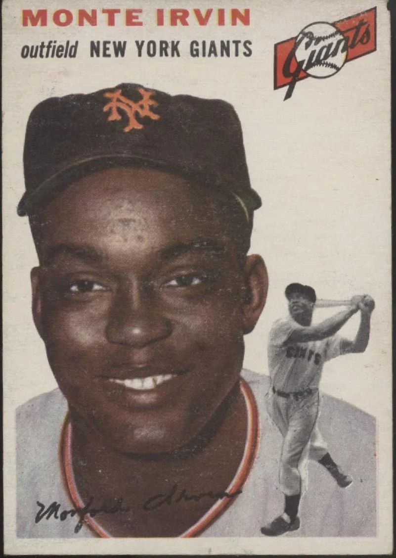442-monte-irvin-1954-topps-3-new-york-giants-vg-2-1.webp Monte Irvin 1954 Topps #3 New York Giants VG #2