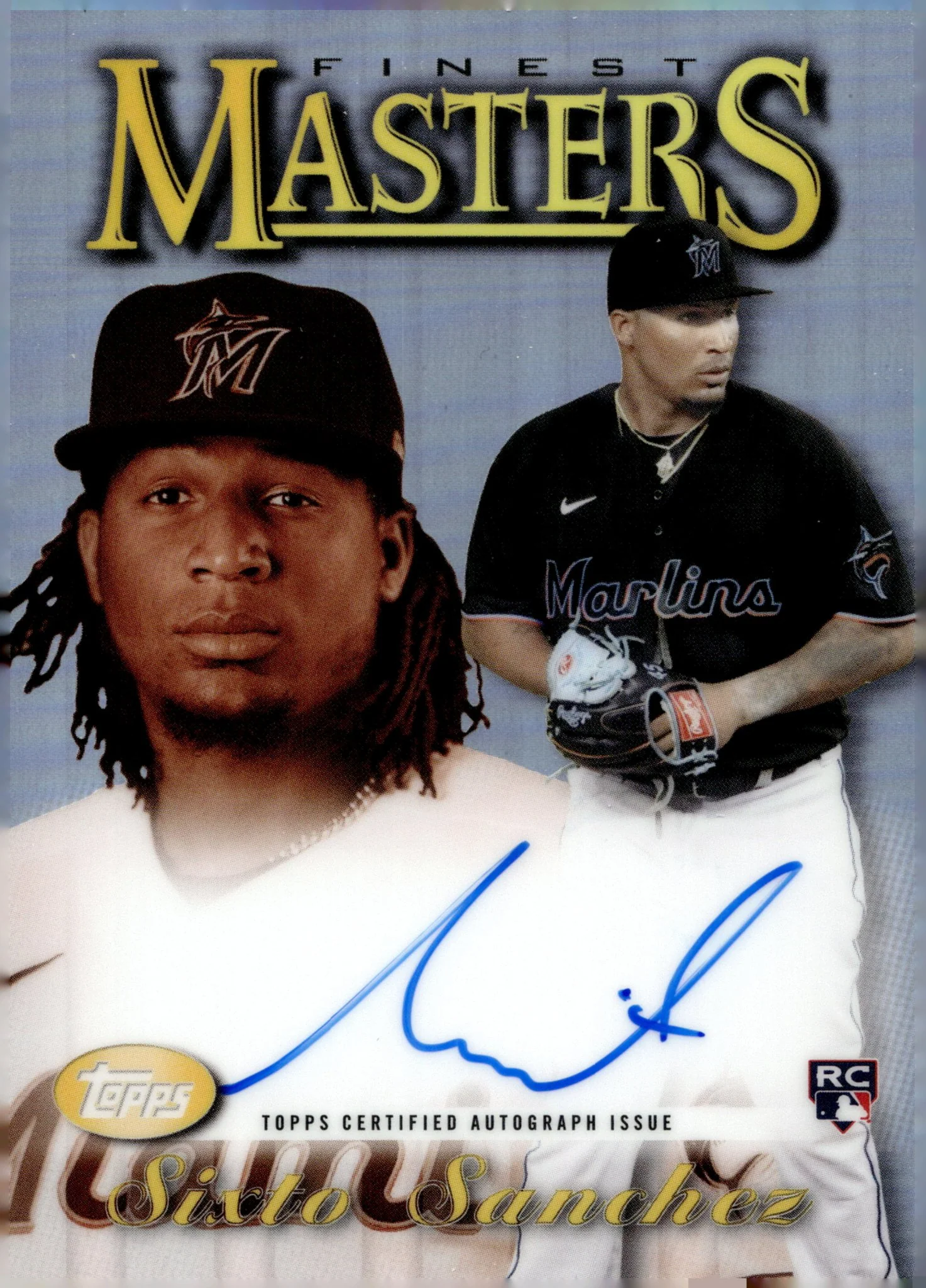 Sixto Sanchez 2021 Topps Finest Masters Refractor RC Auto 59/99 #97FMA-SS