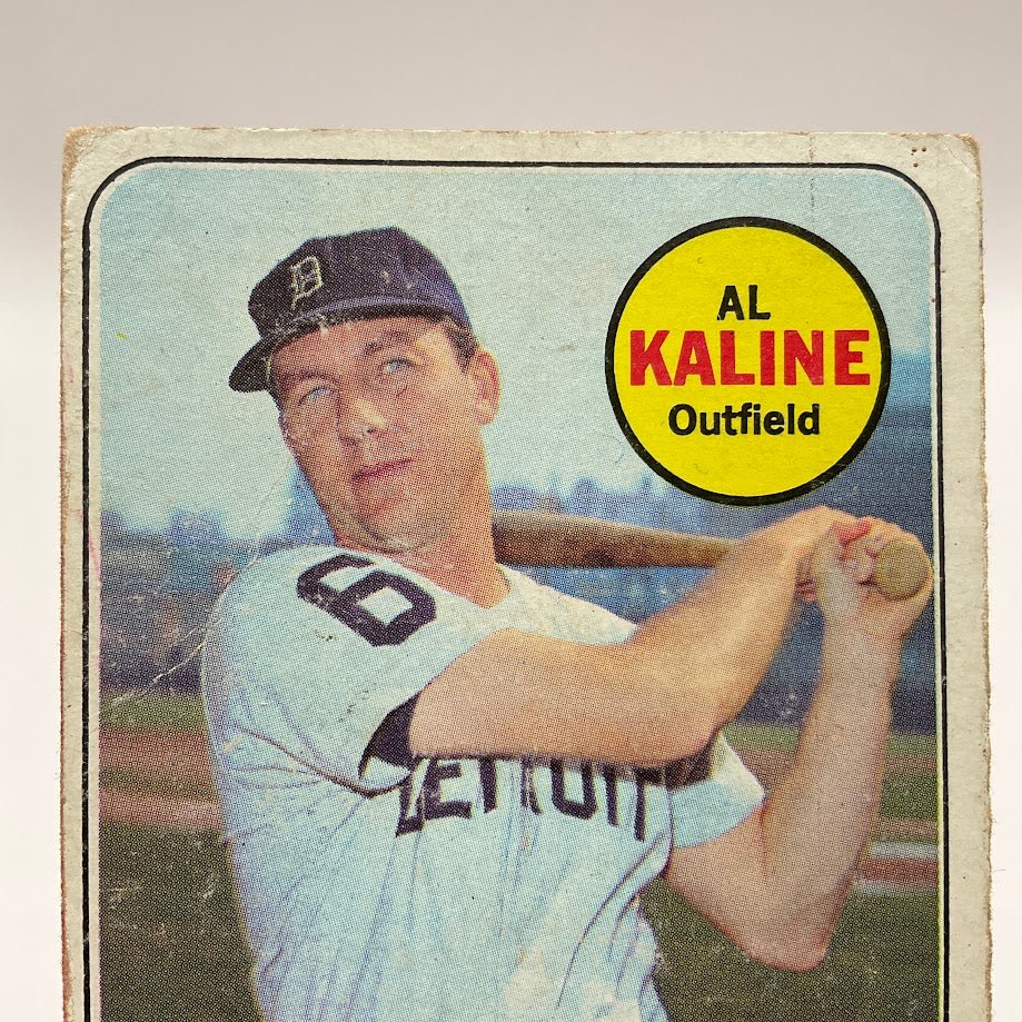 Al Kaline 1969 Topps #410 Detroit Tigers GD