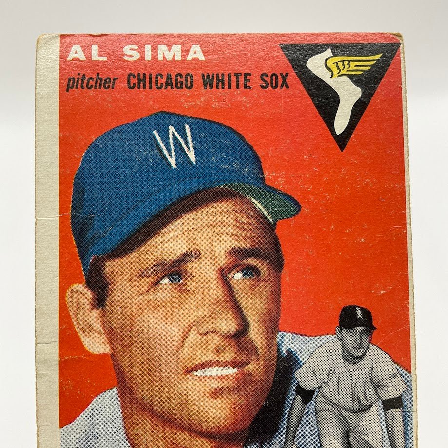 Al Sima 1954 Topps #216 Chicago White Sox VG