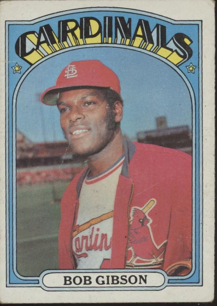 Bob Gibson 1972 Topps #130 St. Louis Cardinals VG