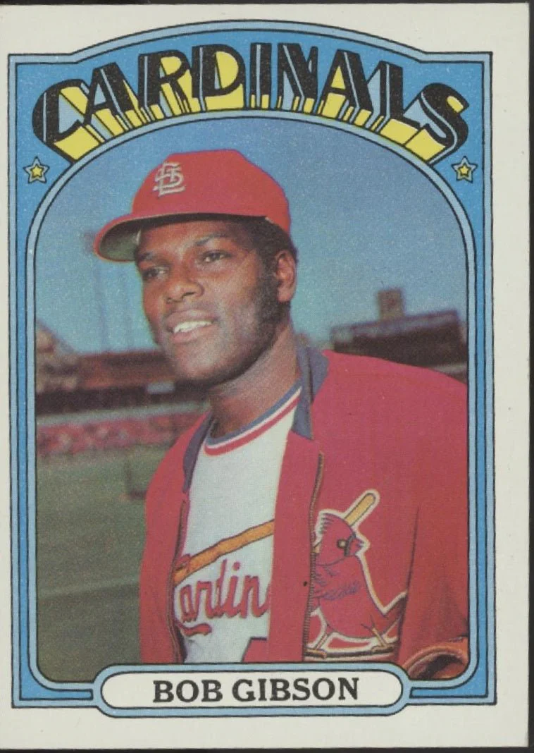 Bob Gibson 1972 Topps #130 St. Louis Cardinals VG-EX #1