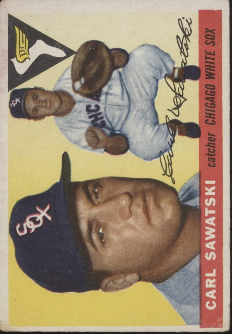 Carl Sawatski 1955 Topps #122 Chicago White Sox EX