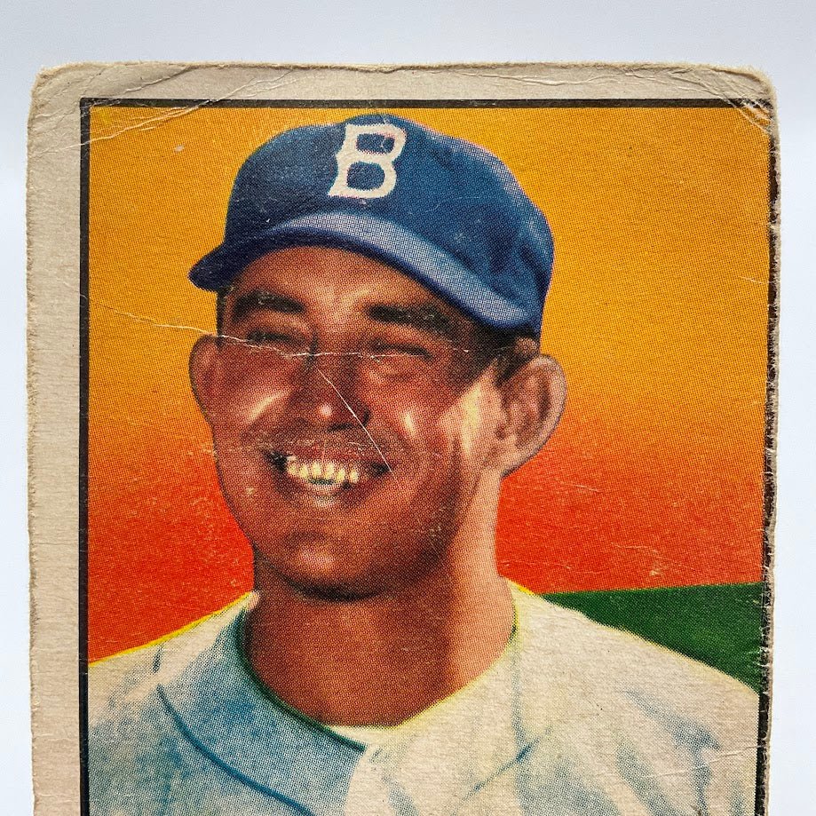 Chris Van Cuyk 1952 Topps RC #53 Brooklyn Dodgers PR #4