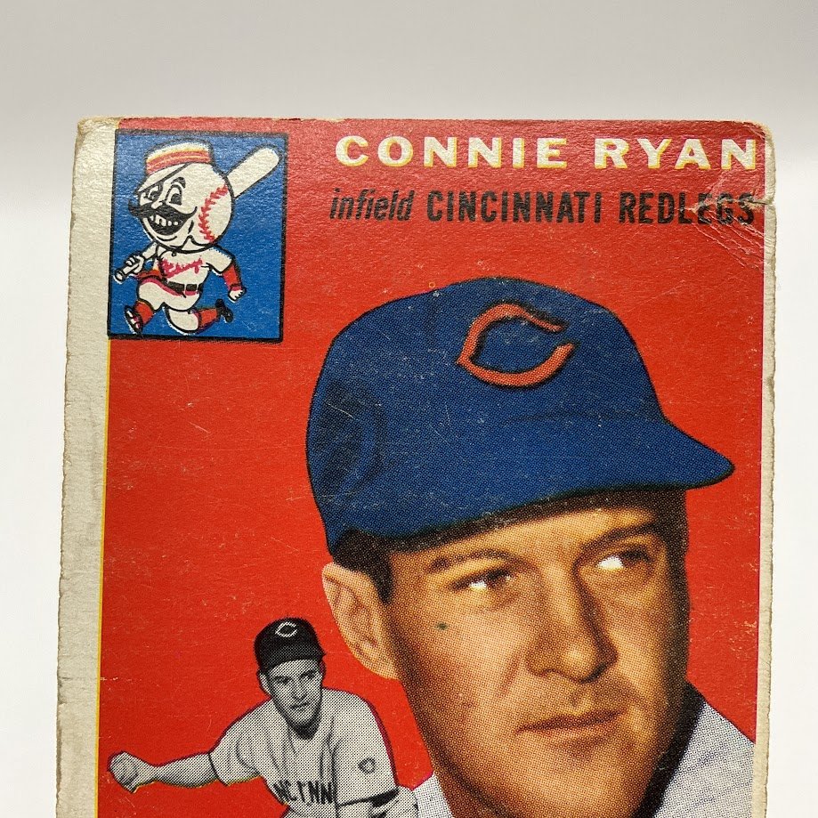 Connie Ryan 1954 Topps #136 Cinncinnati Redlegs VG