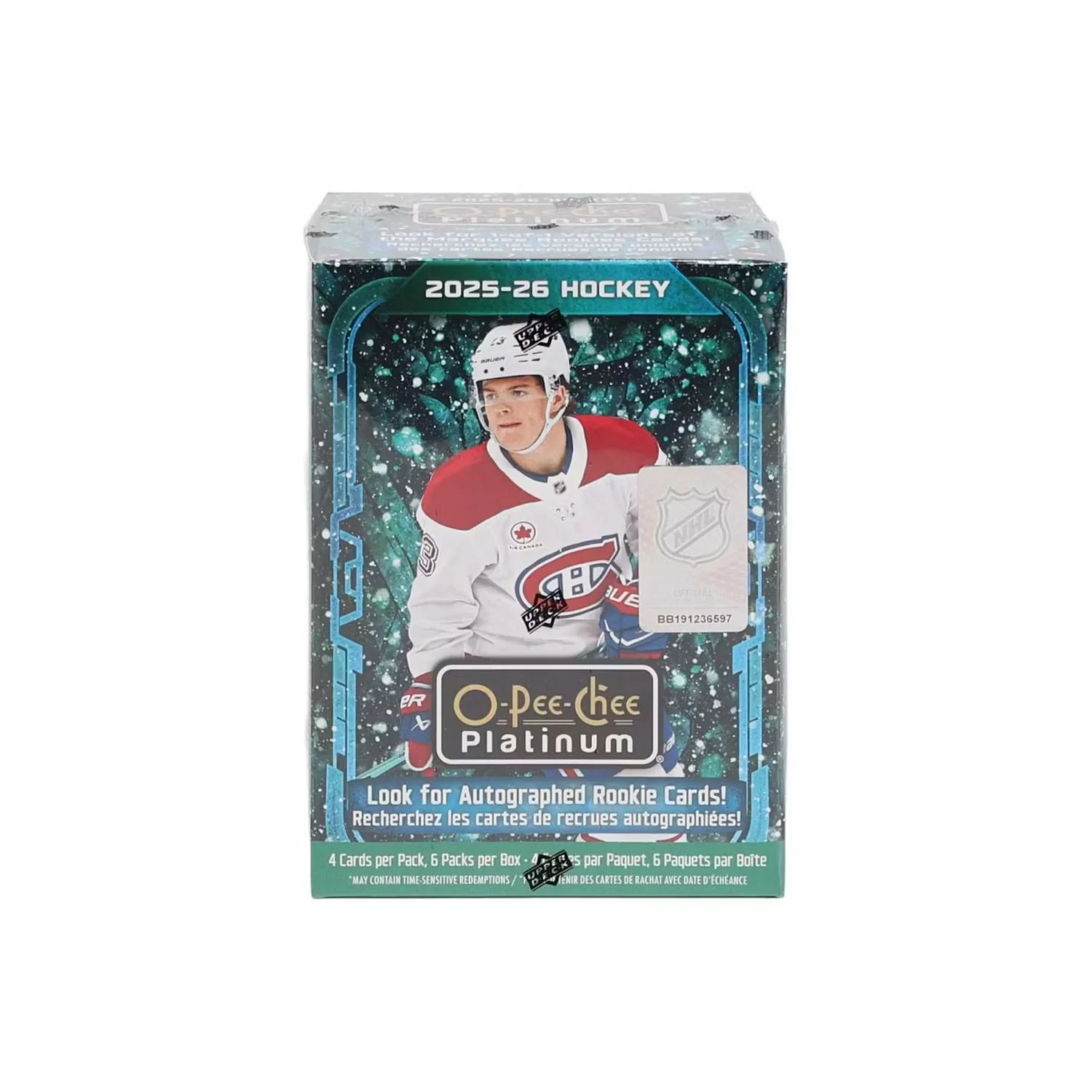 2025-26 Upper Deck O-Pee-Chee Platinum Hockey Blaster Box