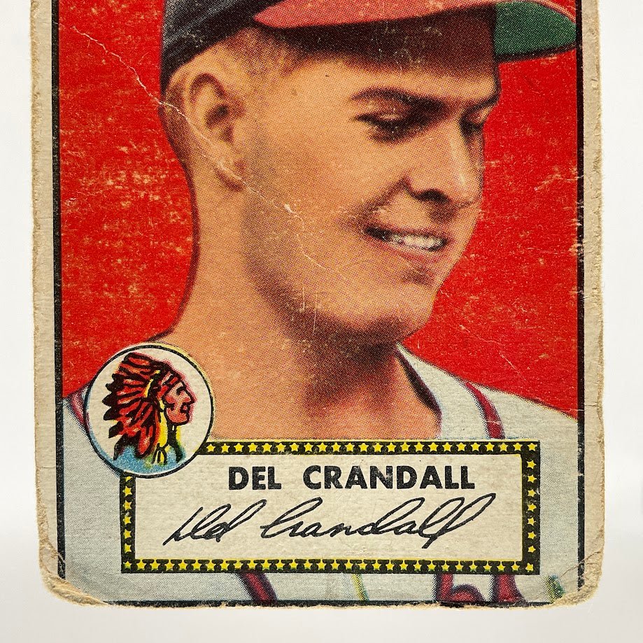 Del Crandall 1952 Topps #162 Boston Braves PR