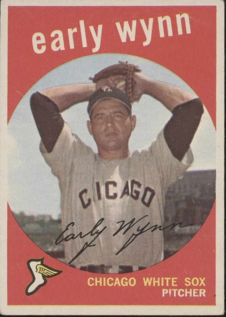 Early Wynn 1959 Topps #260 Chicago White Sox VG-EX