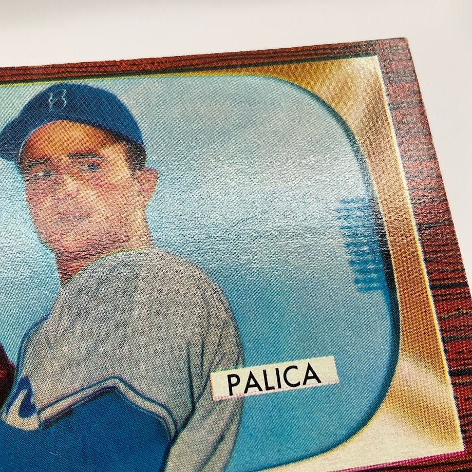 Erv Palica 1955 Bowman #195 Brooklyn Dodgers VG-EX #2