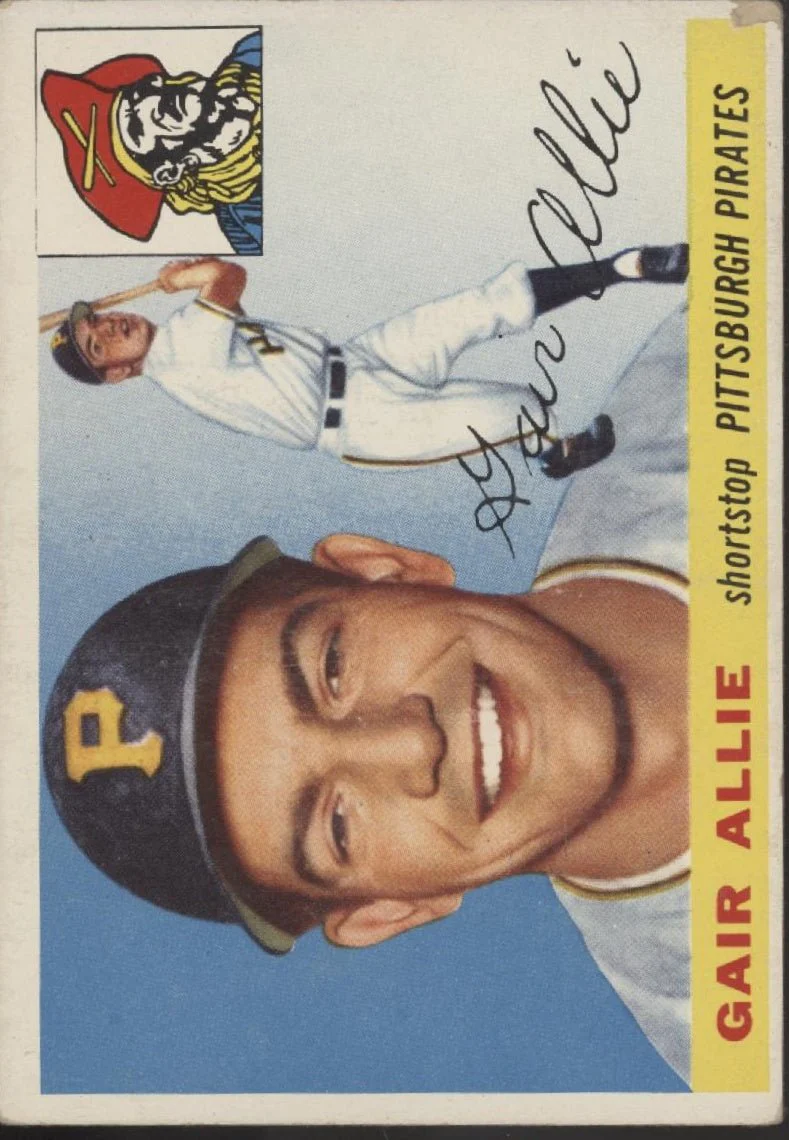 Gair Allie 1955 Topps #59 Pittsburgh Pirates VG #2