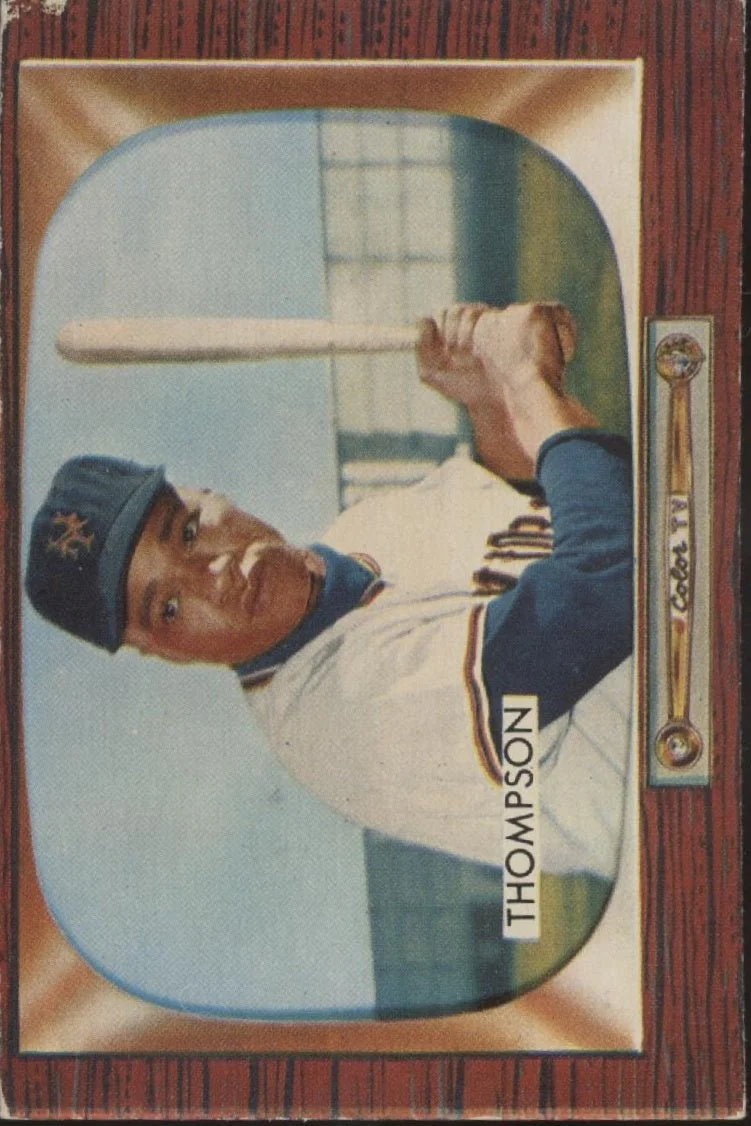 Hank Thompson 1955 Bowman #94 New York Giants VG-EX