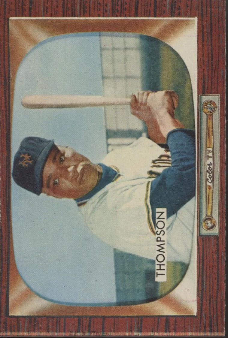 Hank Thompson 1955 Bowman #94 New York Giants EX