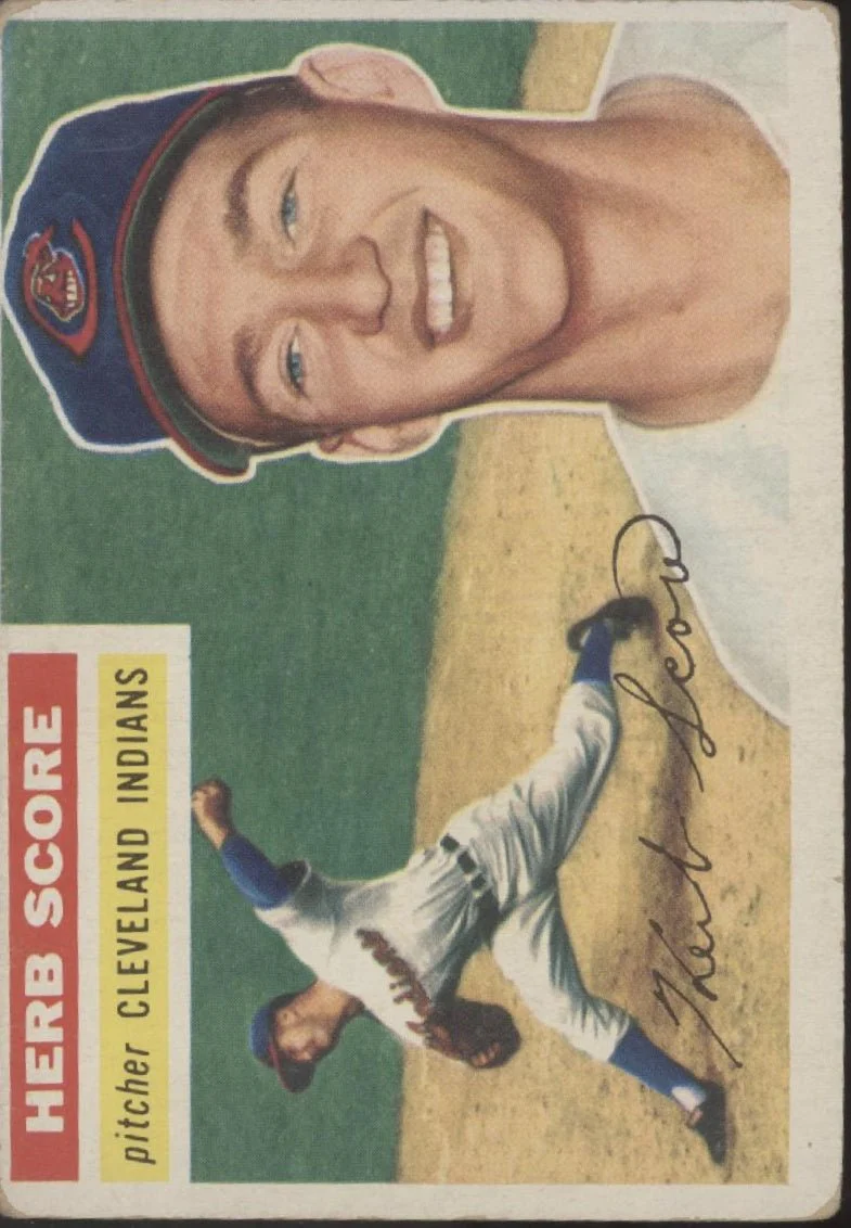 588-herb-score-1956-topps-140-cleveland-indians-vg-1.webp Herb Score 1956 Topps #140 Cleveland Indians VG