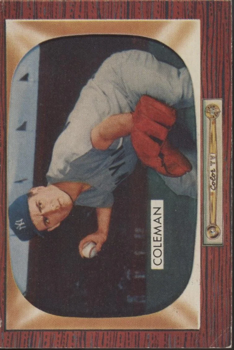593-jerry-coleman-1955-bowman-99-new-york-yankees-vg-ex-1-1.webp Jerry Coleman 1955 Bowman #99 New York Yankees VG-EX #1