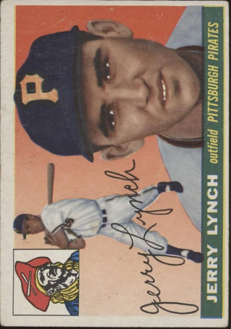Jerry Lynch 1955 Topps #142 Pittsburgh Pirates VG-EX