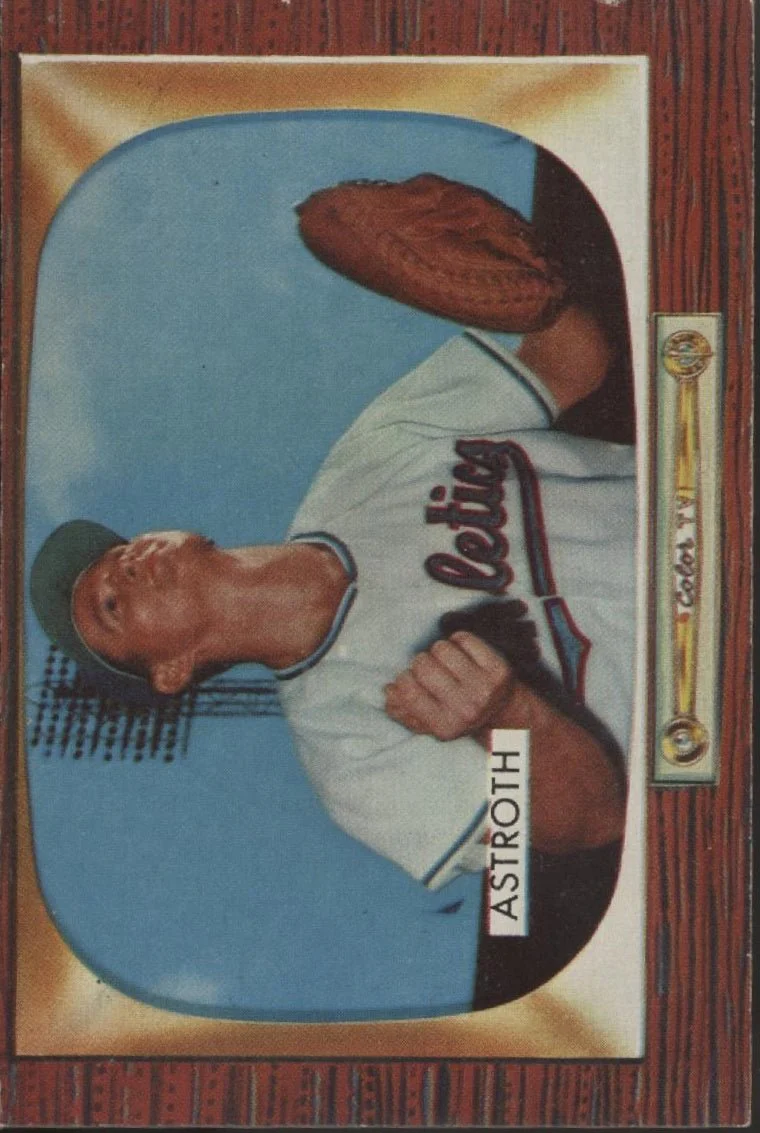 Joe Astroth 1955 Bowman #119 Kansas City Athletics VG-EX