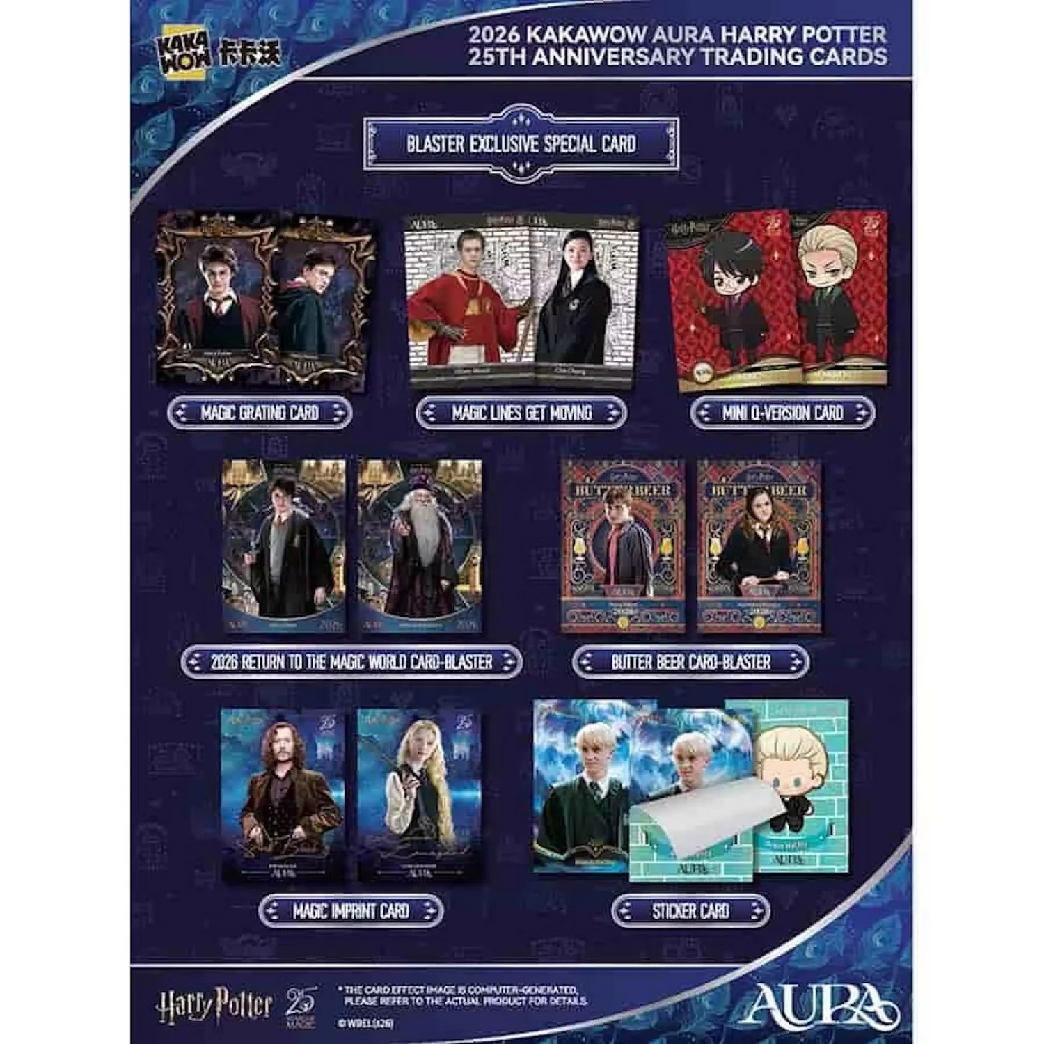 2026 Kakawow Harry Potter Aura Blaster Box