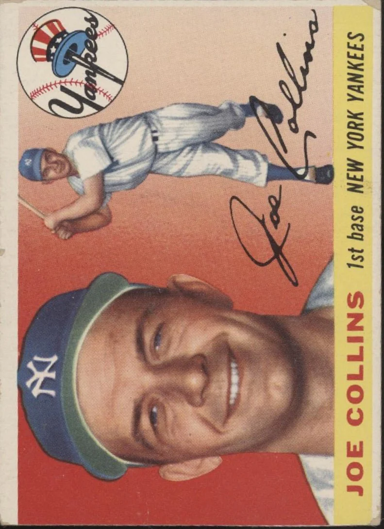 Joe Collins 1955 Topps #63 New York Yankees VG