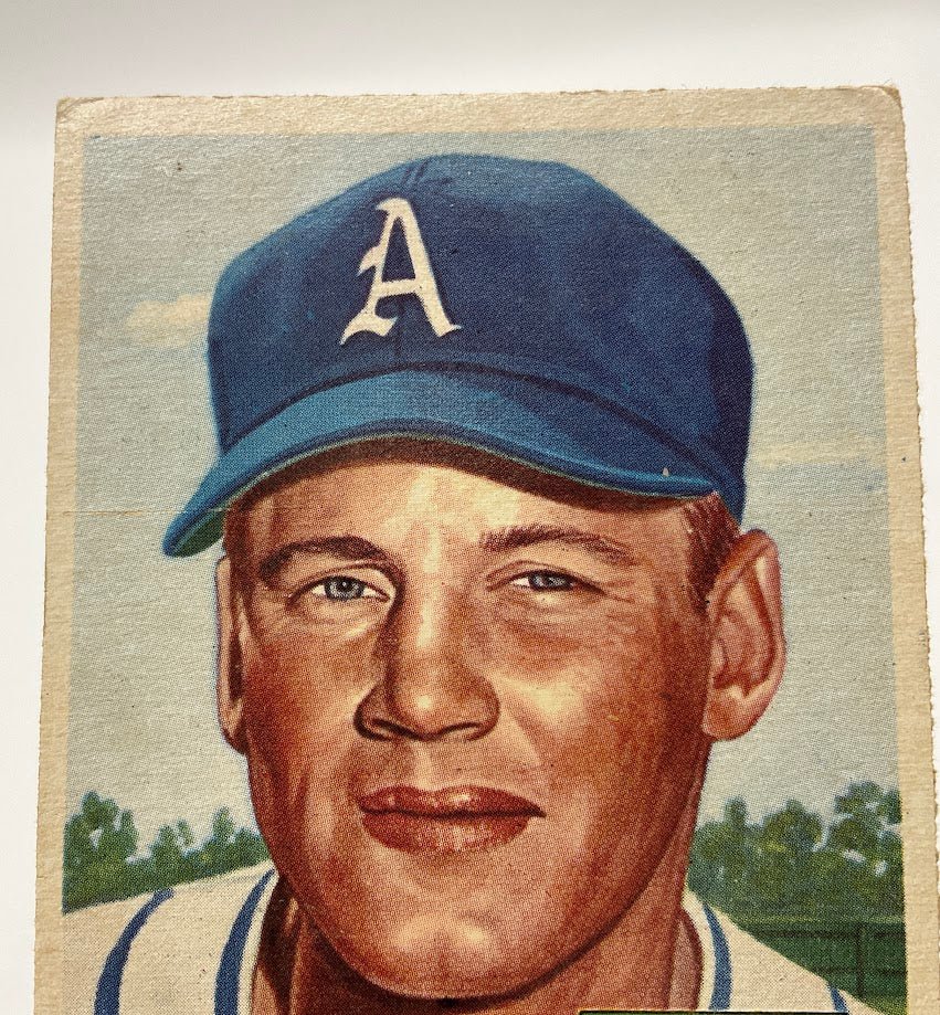 Keith Thomas 1953 Topps RC #129 Philadelphia Athletics VG