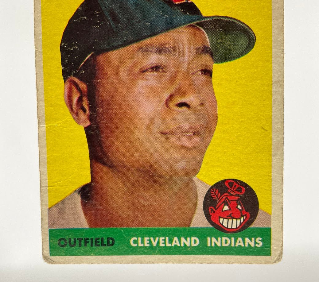 Larry Doby 1958 Topps #424 Cleveland Indians GD #2