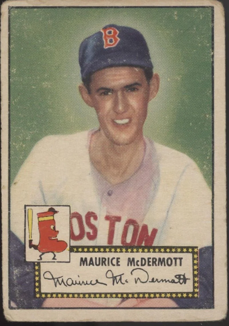 Maurice McDermott 1952 Topps #119 Boston Red Sox GD