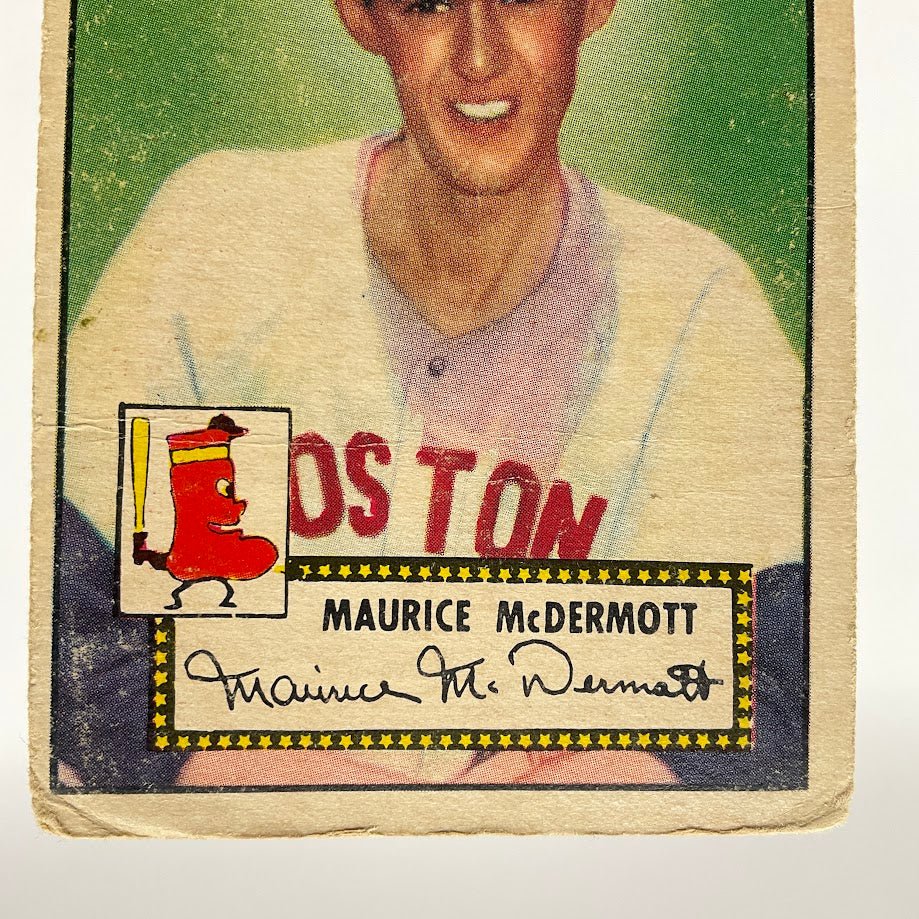 Maurice McDermott 1952 Topps #119 Boston Red Sox GD