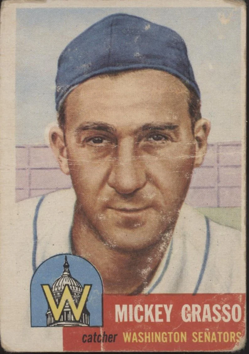 Mickey Grasso 1953 Topps #148 Washington Senators GD