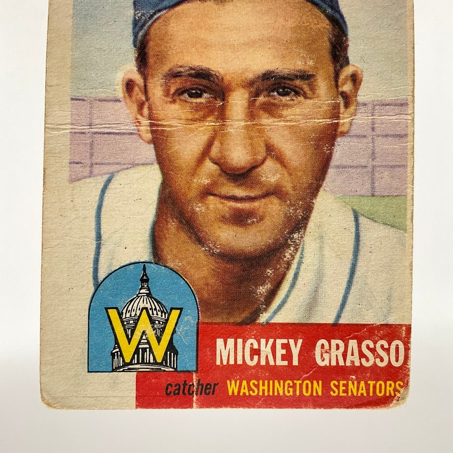 Mickey Grasso 1953 Topps #148 Washington Senators GD