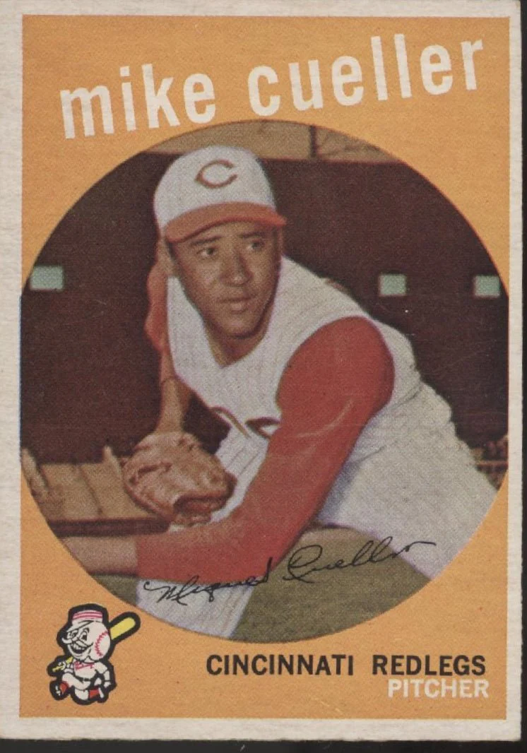 Mike Cueller 1959 Topps RC #518 Cincinnati Redlegs VG-EX