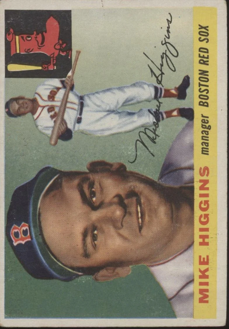 635-mike-higgins-1955-topps-150-boston-red-sox-vg-ex-4-1.webp Mike Higgins 1955 Topps #150 Boston Red Sox VG-EX #4