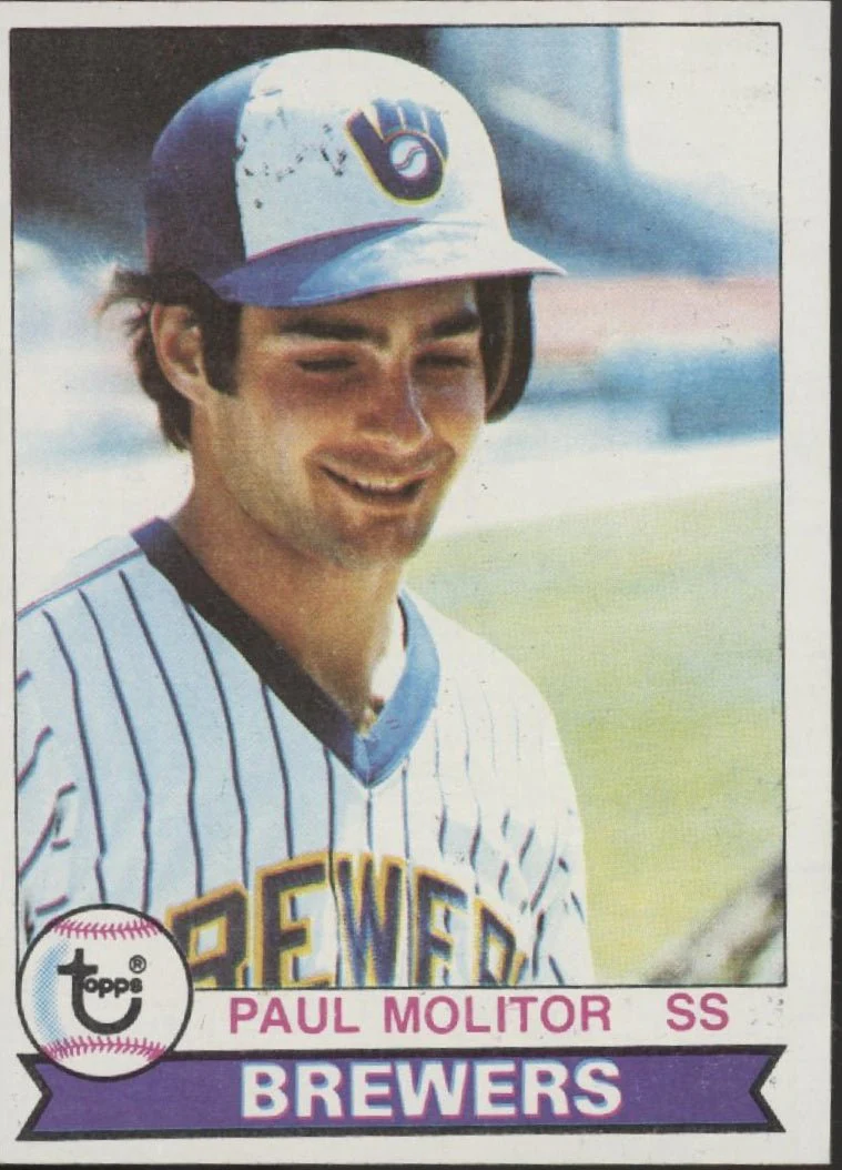 Paul Molitor 1979 Topps #24 Milwaukee Brewers VG #4