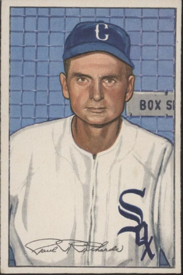 Paul Richards 1952 Bowman #93 Chicago White Sox VG