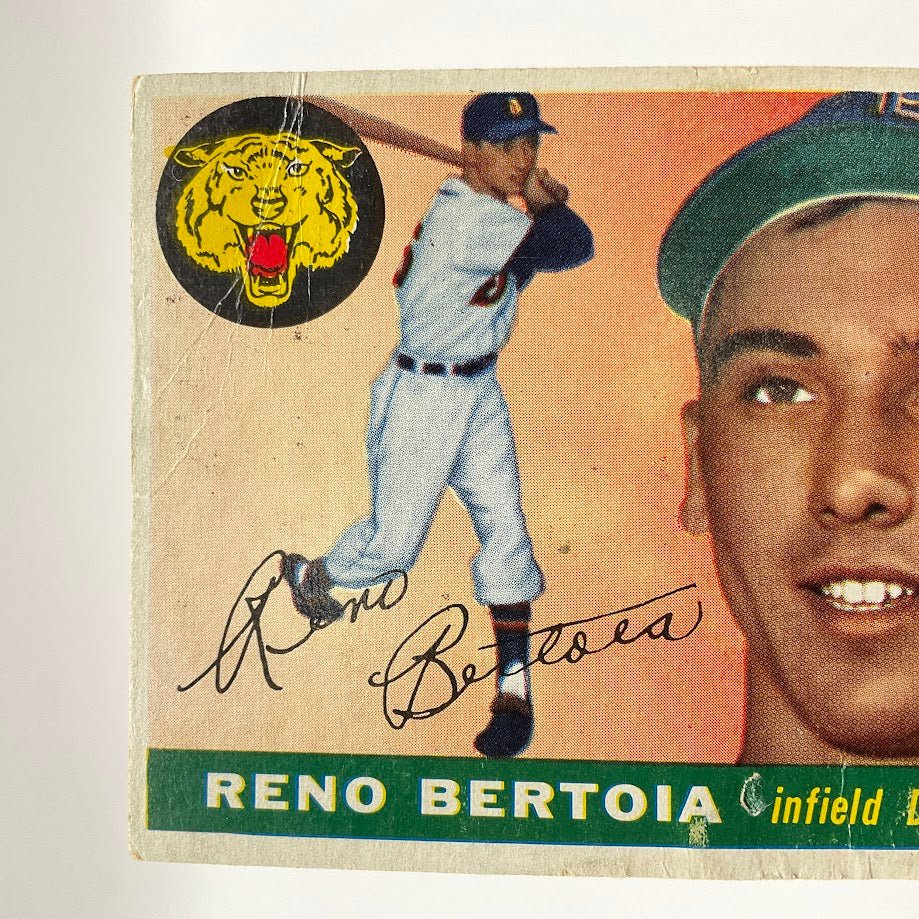 646-reno-bertoia-1955-topps-94-detroit-tigers-gd-2-4.jpg Reno Bertoia 1955 Topps #94 Detroit Tigers GD #2