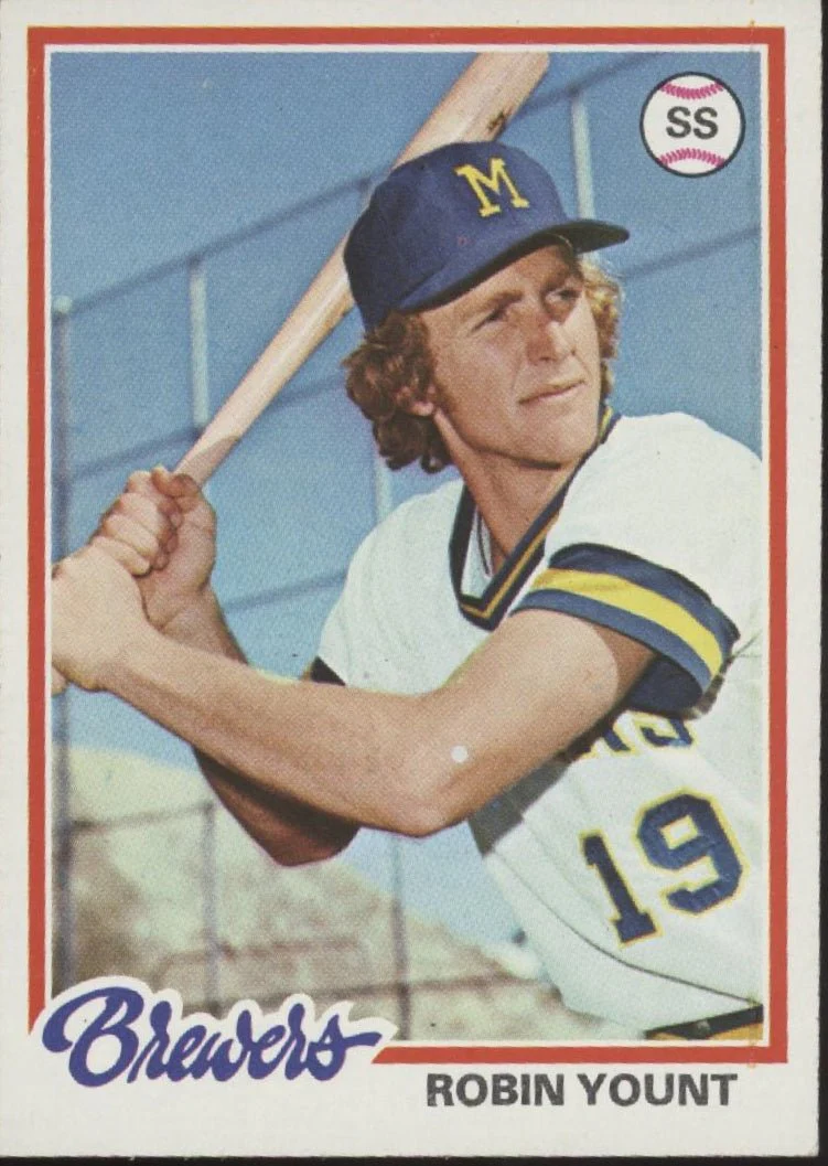 Robin Yount 1978 Topps #173 Milwaukee Brewers VG-EX #6