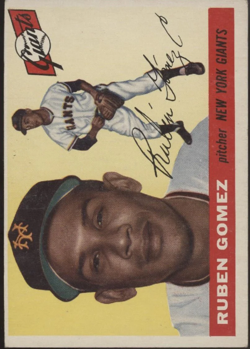 Ruben Gomez 1955 Topps #71 New York Giants VG