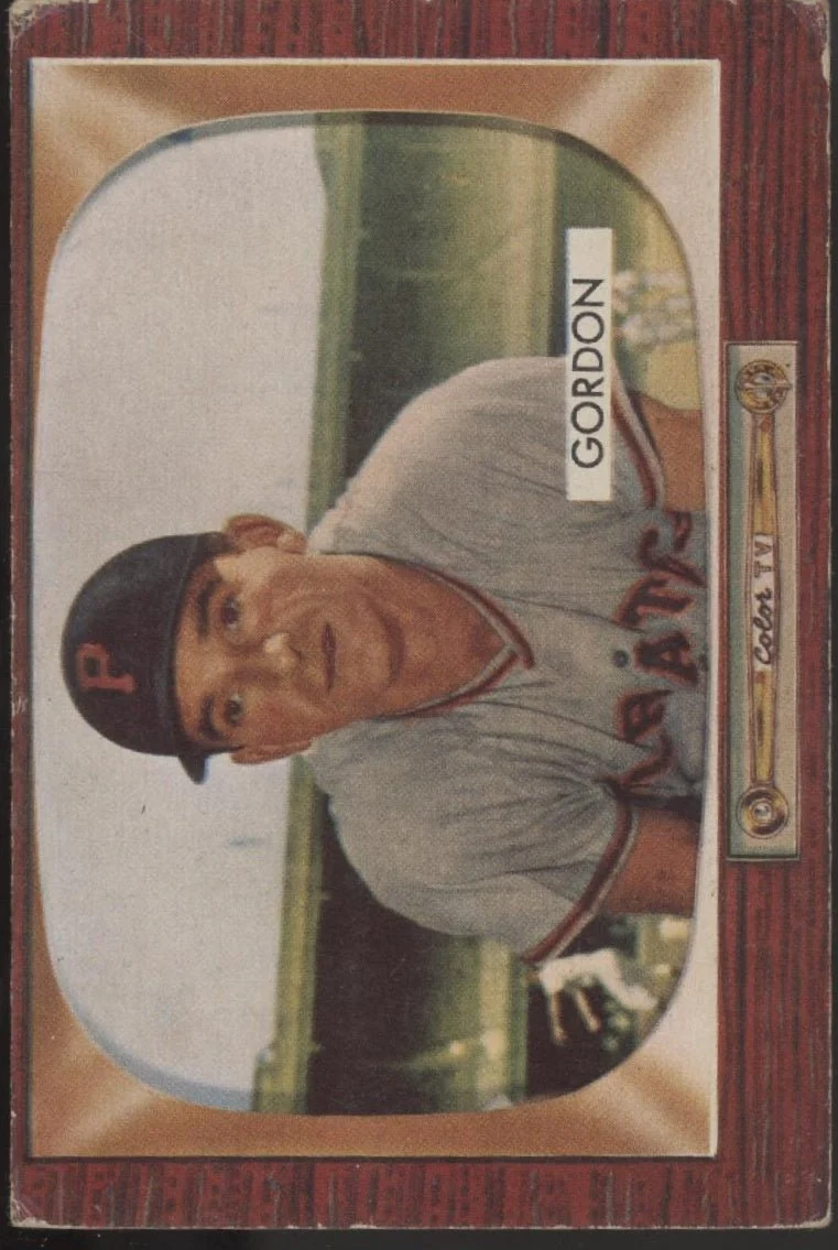 Sid Gordon 1955 Bowman #163 Pittsburgh Pirates VG #2