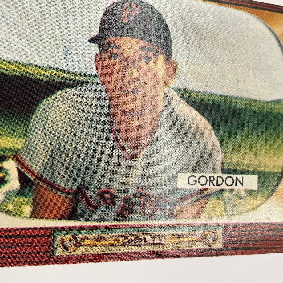 Sid Gordon 1955 Bowman #163 Pittsburgh Pirates VG #3