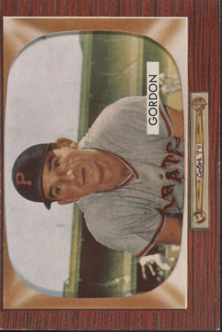Sid Gordon 1955 Bowman #163 Pittsburgh Pirates EX