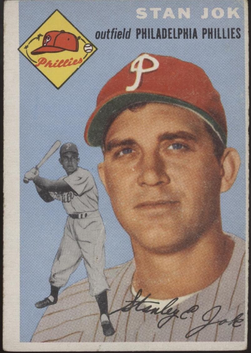 660-stan-jok-1954-topps-rc-196-philadelphia-phillies-vg-1.jpg Stan Jok 1954 Topps RC #196 Philadelphia Phillies VG