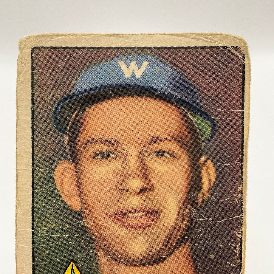 Tom Upton 1952 Topps RC #71 Washington Senators PR