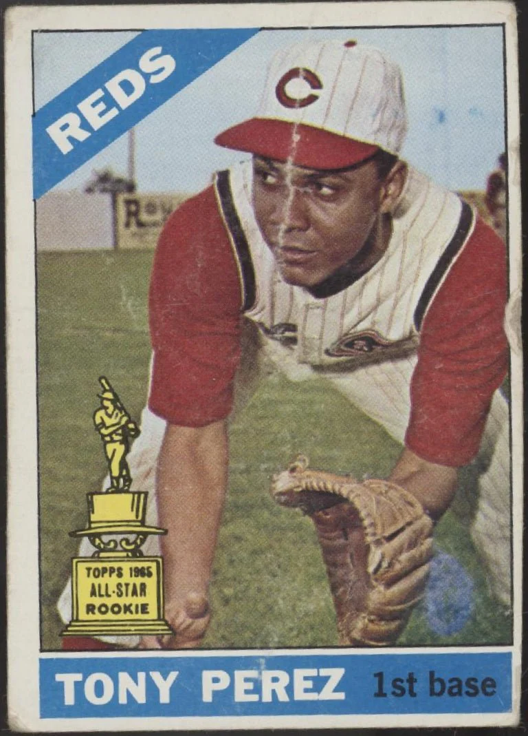 Tony Perez 1966 Topps #72 Cincinnati Reds GD