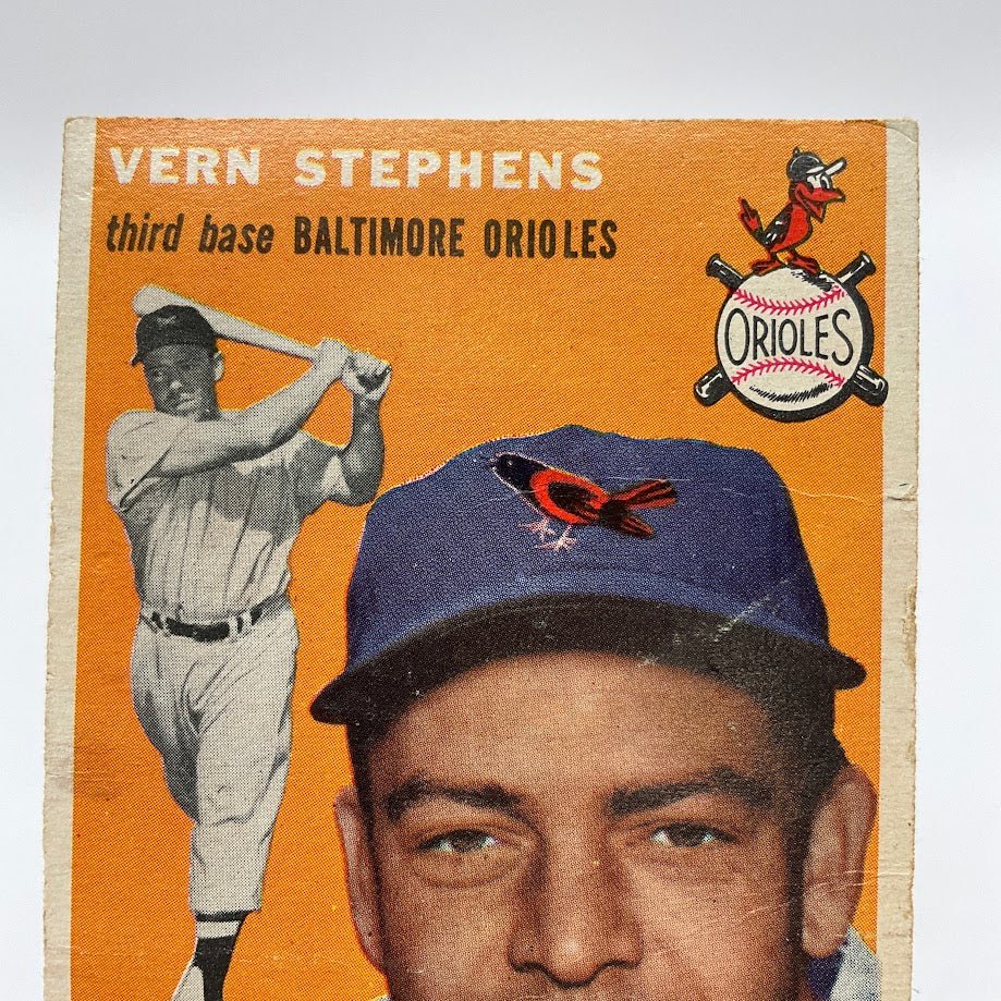 Vern Stephens 1954 Topps #54 Baltimore Orioles GD