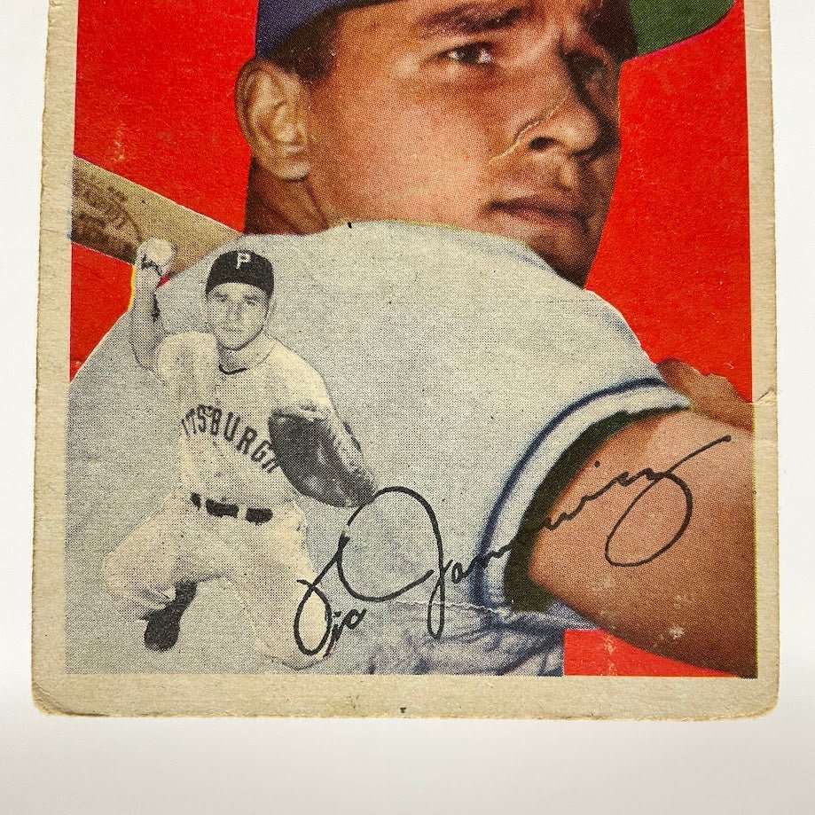 Vic Janowicz 1954 Topps #16 Pittsburgh Pirates GD