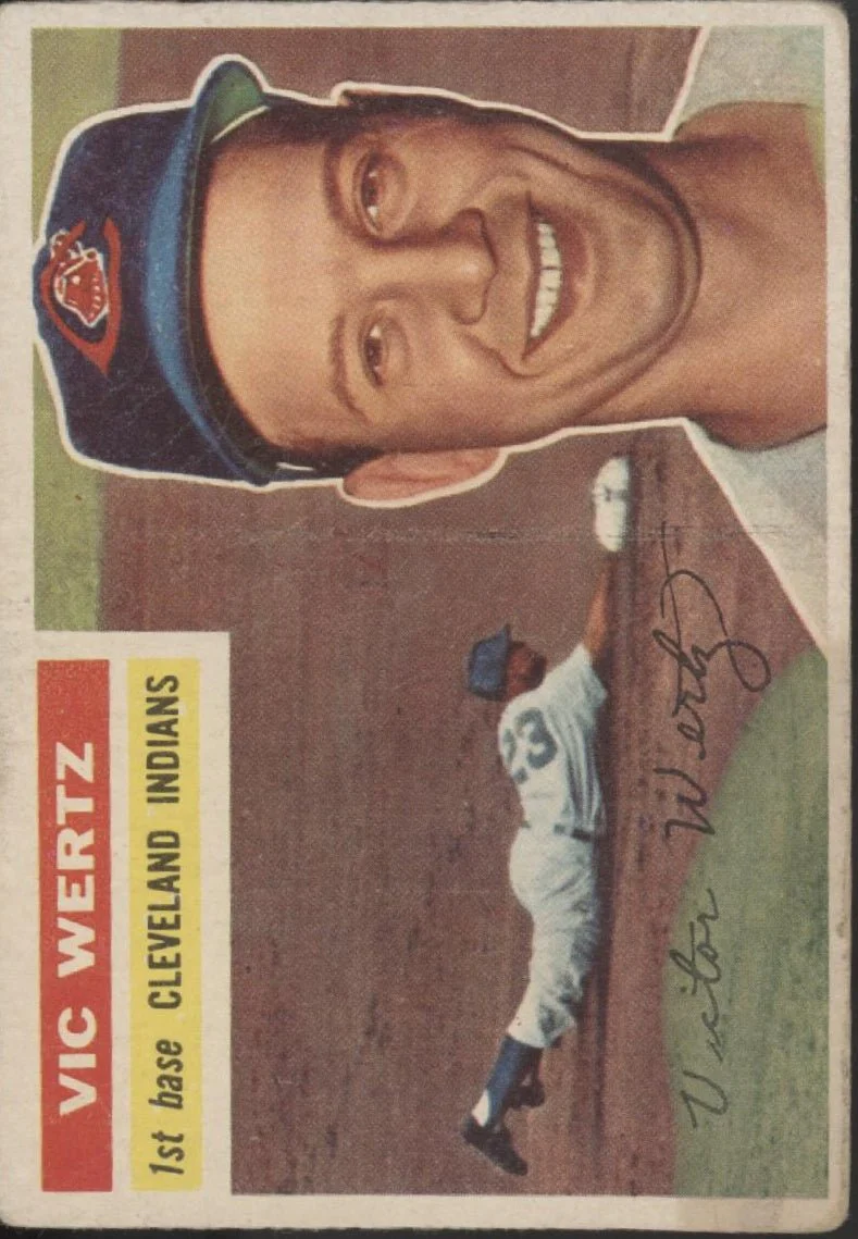 673-vic-wertz-1956-topps-300-cleveland-indians-vg-2-1.webp Vic Wertz 1956 Topps #300 Cleveland Indians VG #2